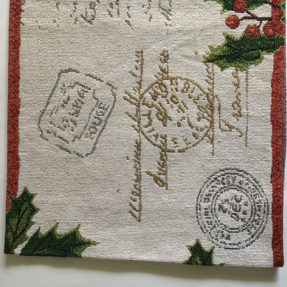 Tapestry Christmas table runner. - Picture 13 of 16